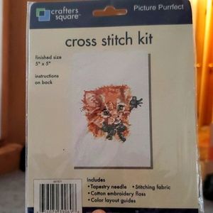Picture Purrfect Kitten Crosstitch Kit